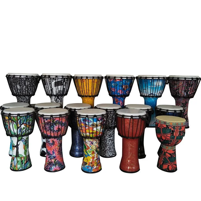 Wholesale High Quality Hand-beat Drums 8/10inch Ethnic Instruments Students Adult Novice Sheepskin Tambourines