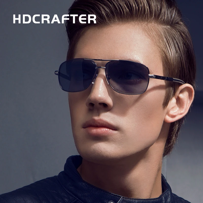 HD Hot Selling Brand Designer Sunglasses Men Polarized Driving Outdoor Sport Sun Glasses For Men High Quality gafas de sol