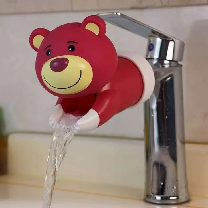 Sanrio kuromi hangyodon olá kitty bonito kawaii dos desenhos animados torneira extensor estendido criativo simples torneira decoração presente do feriado