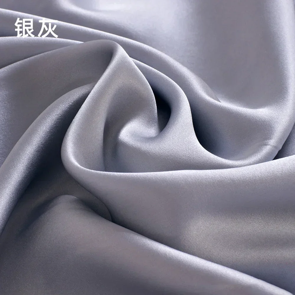 100% Pure Silk Fabric 140CM Width 16 Momme Natural Mulberry Silk Fabric High-quality Plain Crepe Satin