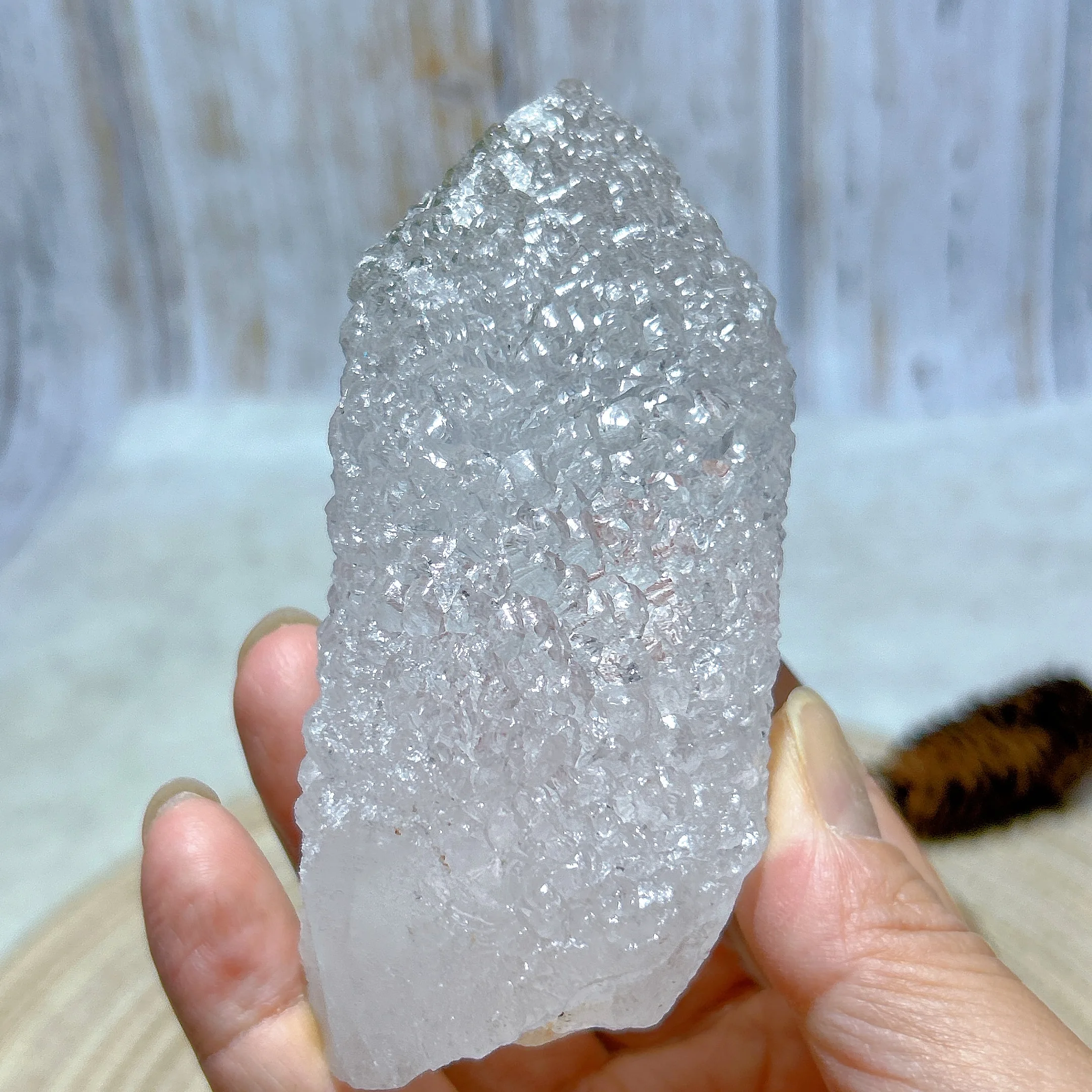 Healing Natural Brazil Crystal Buddhas Head Clear Quartz Raw Stone Gemstones Reiki Mineral Energy Home Decorations Gift