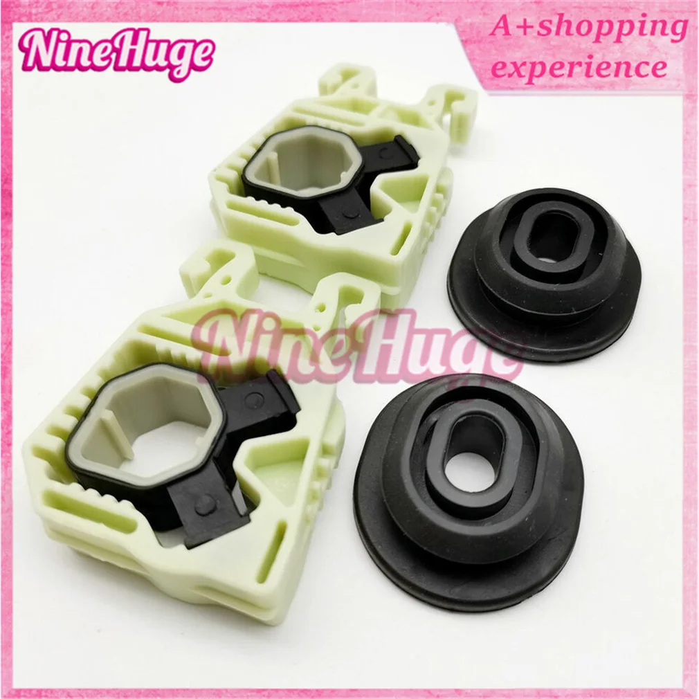 4Pcs 5Q0121367E Upper & Lower Radiator Mount Bracket Kit For VW Golf Passat A3 S3 TT Seat Leon Altea Toledo Octavia Superb