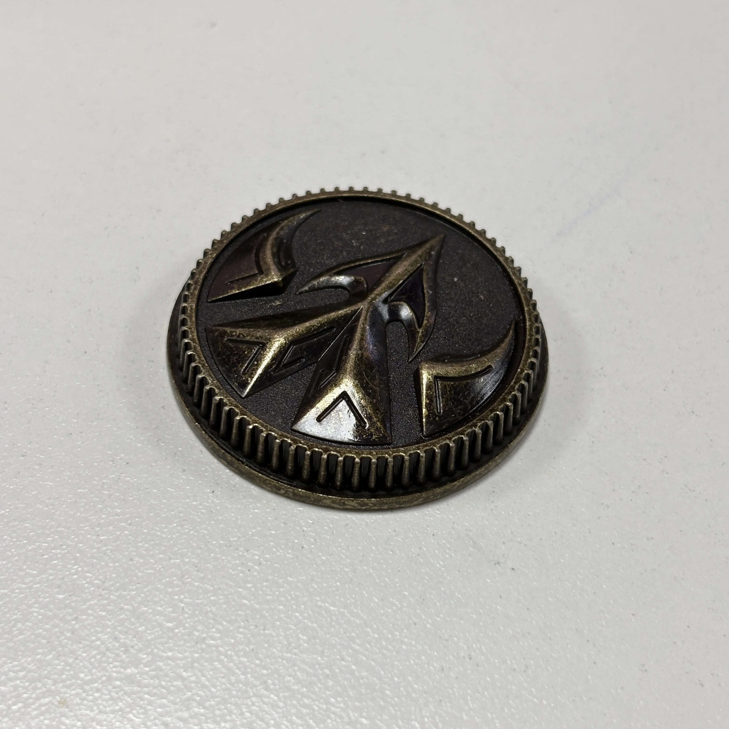 

DRAKKON EVOLUTION Power Coin For Legacy Ranger Morpher Weathered Coin