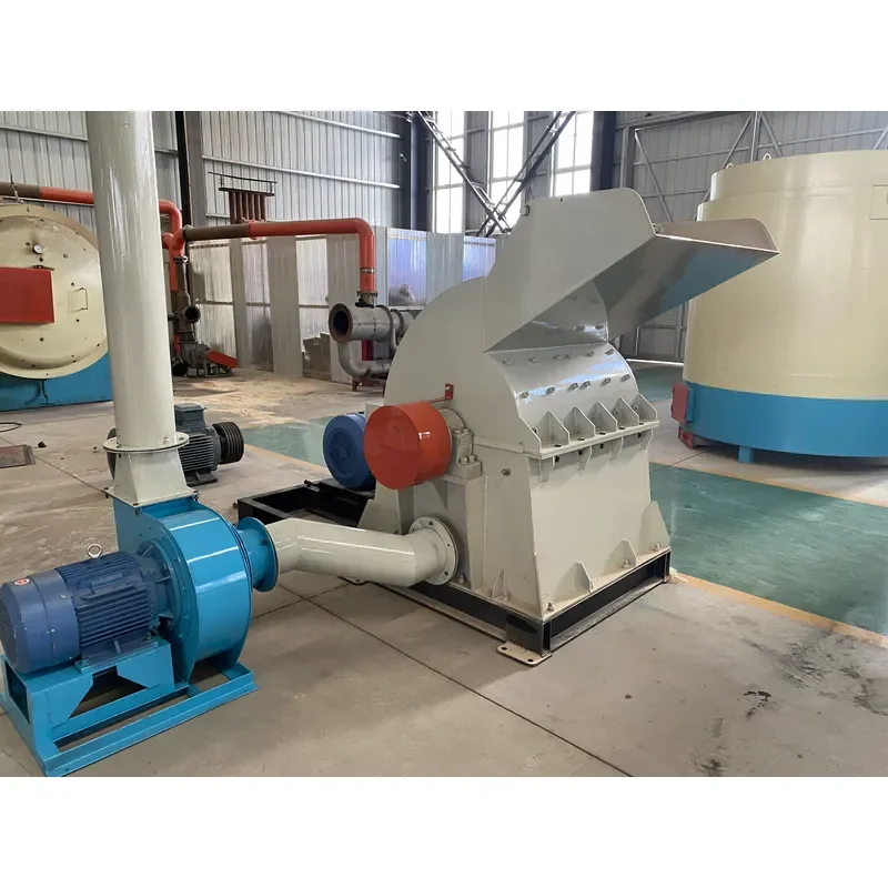 Hot Sale Dust Free Crushing Equipment Log Pine Wood Crusher Corn Cob Sawdust Shredder Machine Wood Block Scrap Wood Chipper