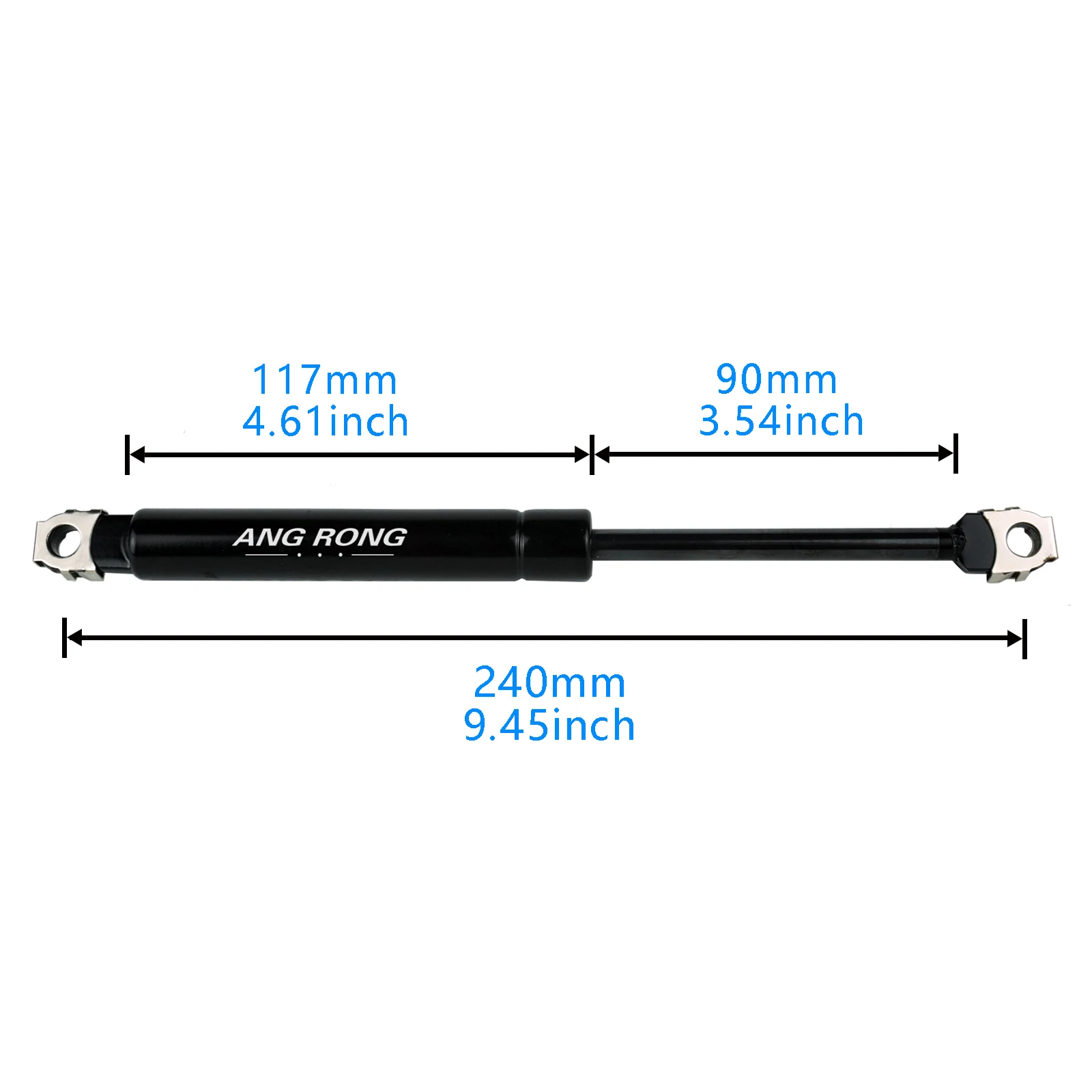 2x Front Bonnet Hood Gas Struts Spring 51231944119 For BMW 5 Series E34 Saloon Estate Touring 1987-1996