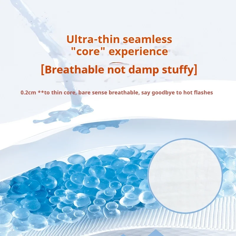 شورت نوم طوال الليل مقاس L (كبير) للنساء - ملابس داخلية مقاومة للتسرب، سراويل داخلية قابلة للسحب ليلاً للراحة #4