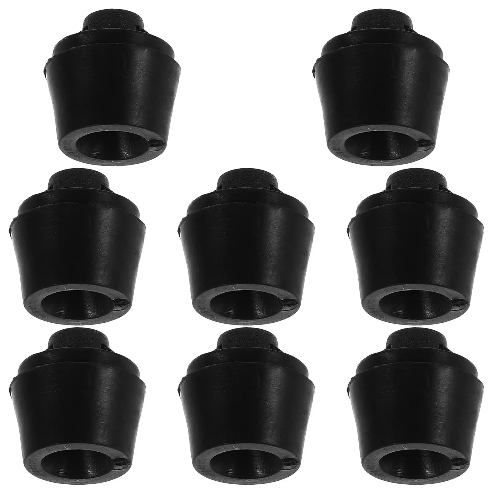 

8 Pcs Car Door Buffer Rubber Particles Bumper Lock Protector Accessories Gasket Noise Reduction Durable Fits Perfectly Enhanced
