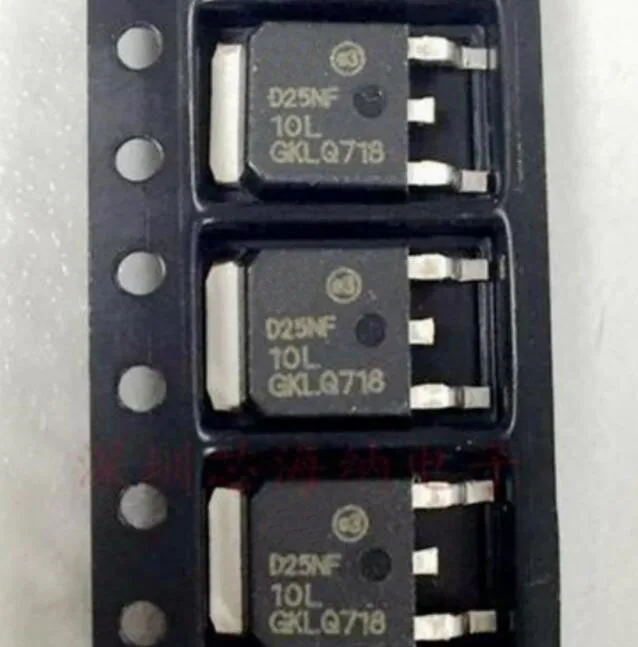 IC baru D25NF 10L STD25NF10L 25A 100V TO252