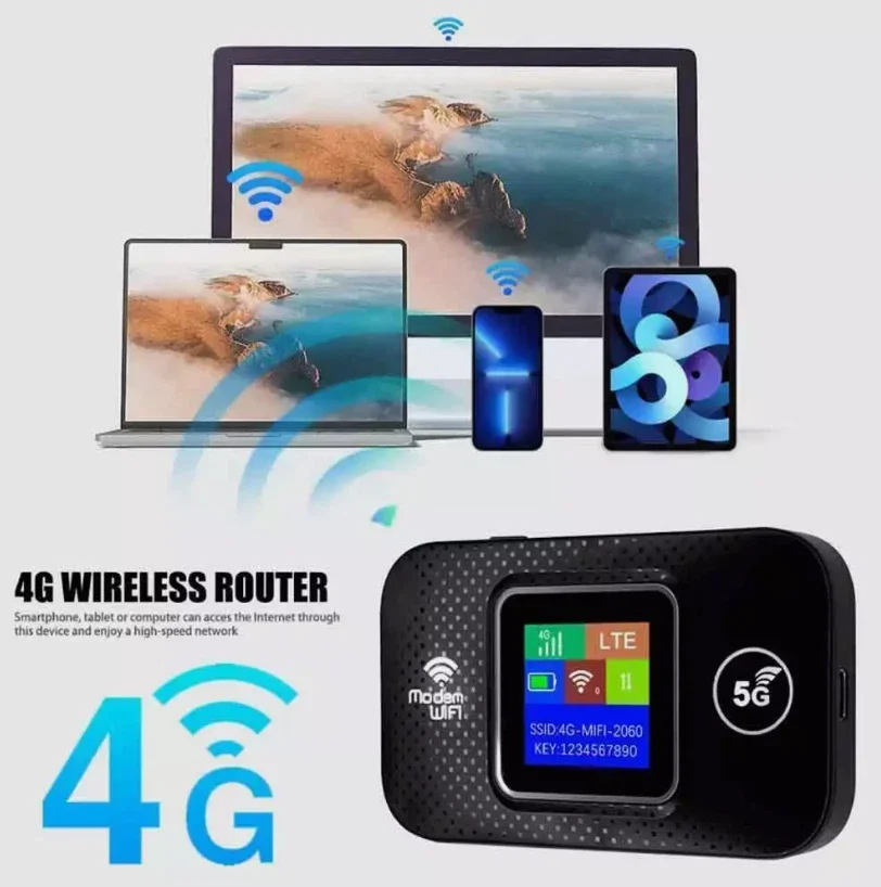 

4G Wireless Wifi Router H807 Pro 4G LTE Modem 150Mbps Mobile WiFi Routers Portable Pocket Mini Wi-Fi Device With Sim Card Slot