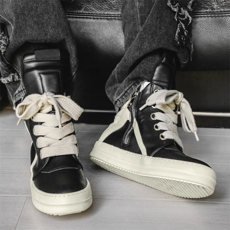 Winter High-top Sports Shoes L - Canvas Sneaker High recension och pris