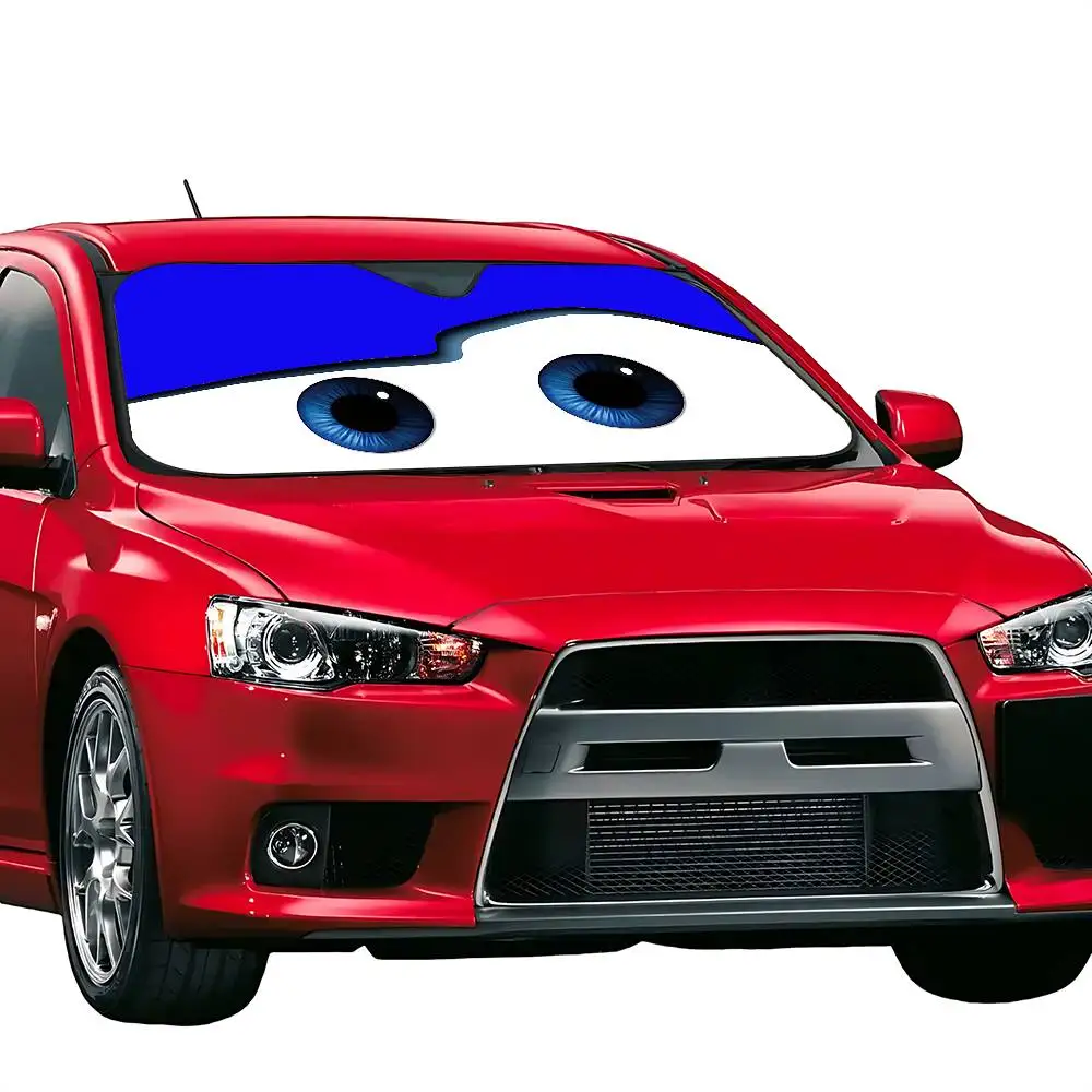 

Милый L-lightning Mcqueen Eyes автомобильный солнцезащитный козырек на лобовое стекло козырек 70x130 см солнцезащитный козырек солнечная защита плед подарок новинка автомобиль