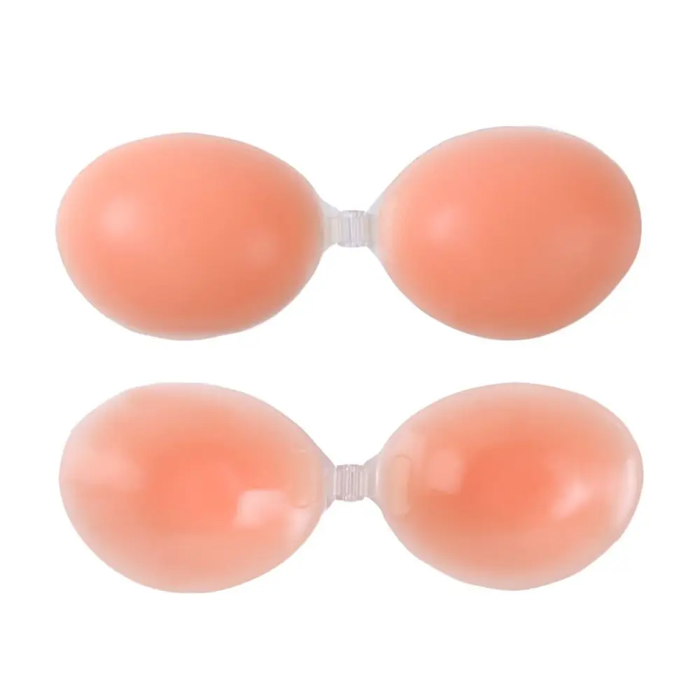Push Up Invisible Breast Patch Silicone Breast Lift Up Chest Sticky Bra Enhancer Removeable Nipple Cover for Daily Wedding Dress