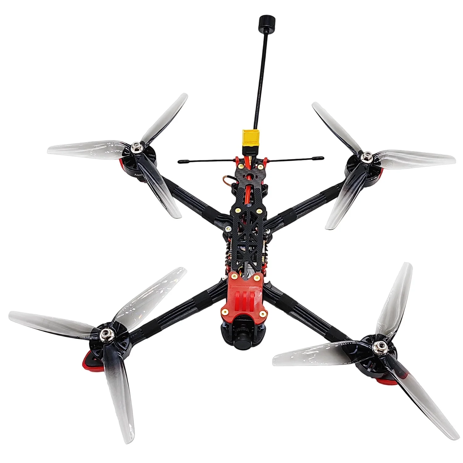 

Aocoda-RC AO7 7-дюймовый аналоговый FPV Дрон для фристайла 3-6S 1,6 Вт vtx F405 Контроллер полета 60A ESC 2806,5/1750 мотор 2.5 кг нагрузка