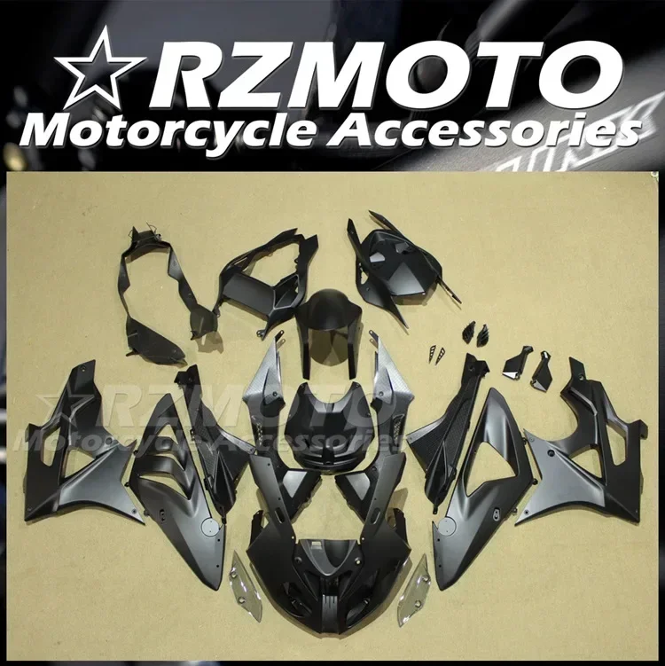 New ABS Motorcycle Fairings Kit Fit For BMW S1000RR 2009 2010 2011 2012 2013 2014 HP4 09 10 11 12 13 14 Bodywork Set Black Matte