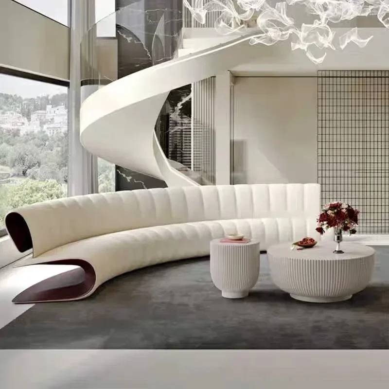 

New Arrival Neuer Moderner Minimalisti Scher Designer-Modells Tuhl High-End-Stoffs Essel Bean Sprout Accent Lounge Chair