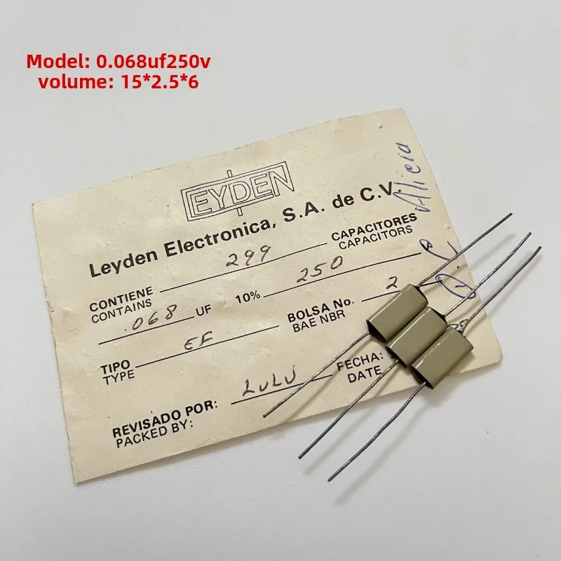 

10 шт./лот Western Electronics 0,068 мкФ 250 В Fever аудио соединение бесконечный конденсатор