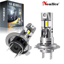2x H7 Led Canbus No Error Headlights White Lights Diode Bulb 12v Car Driving Running Lamp For VW T4 T5 Passat B6 B5 B7 Cc B8 Kia