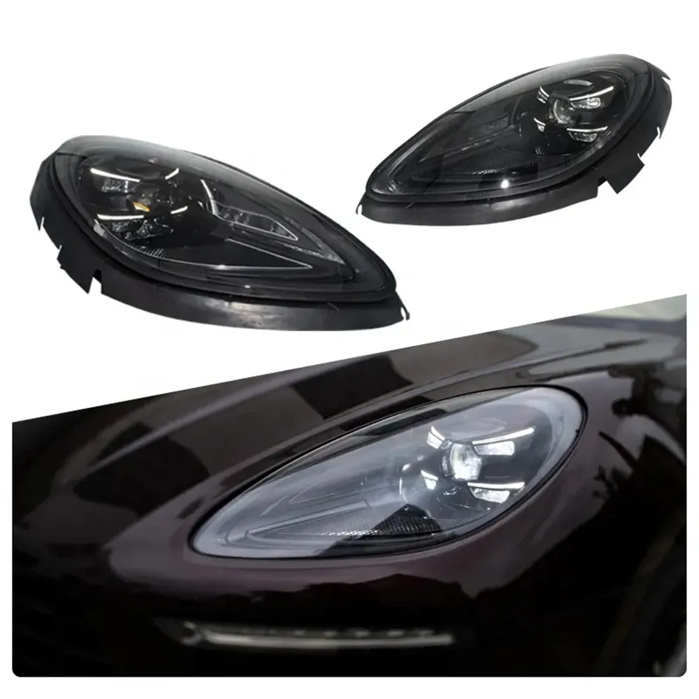 

Пара лазерных светодиодных фар Matrix Style 2023 для Porsche Macan 2014-2017, 2018-2022