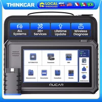 Herramientas de diagnóstico de coche MUCAR VO6, sistema completo, escáner OBD2, 28 reinicio, Control bidireccional gratuito de por vida, codificación ECU, herramientas de escaneo automático