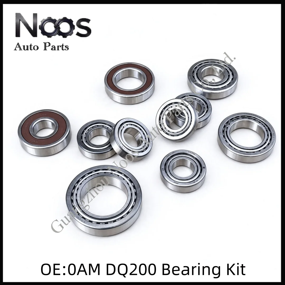 Brand-New 0AM DQ200 DSG Automatic Transmission Bearing Kit (10-Piece Set), for Volkswagen, Audi, and Skoda