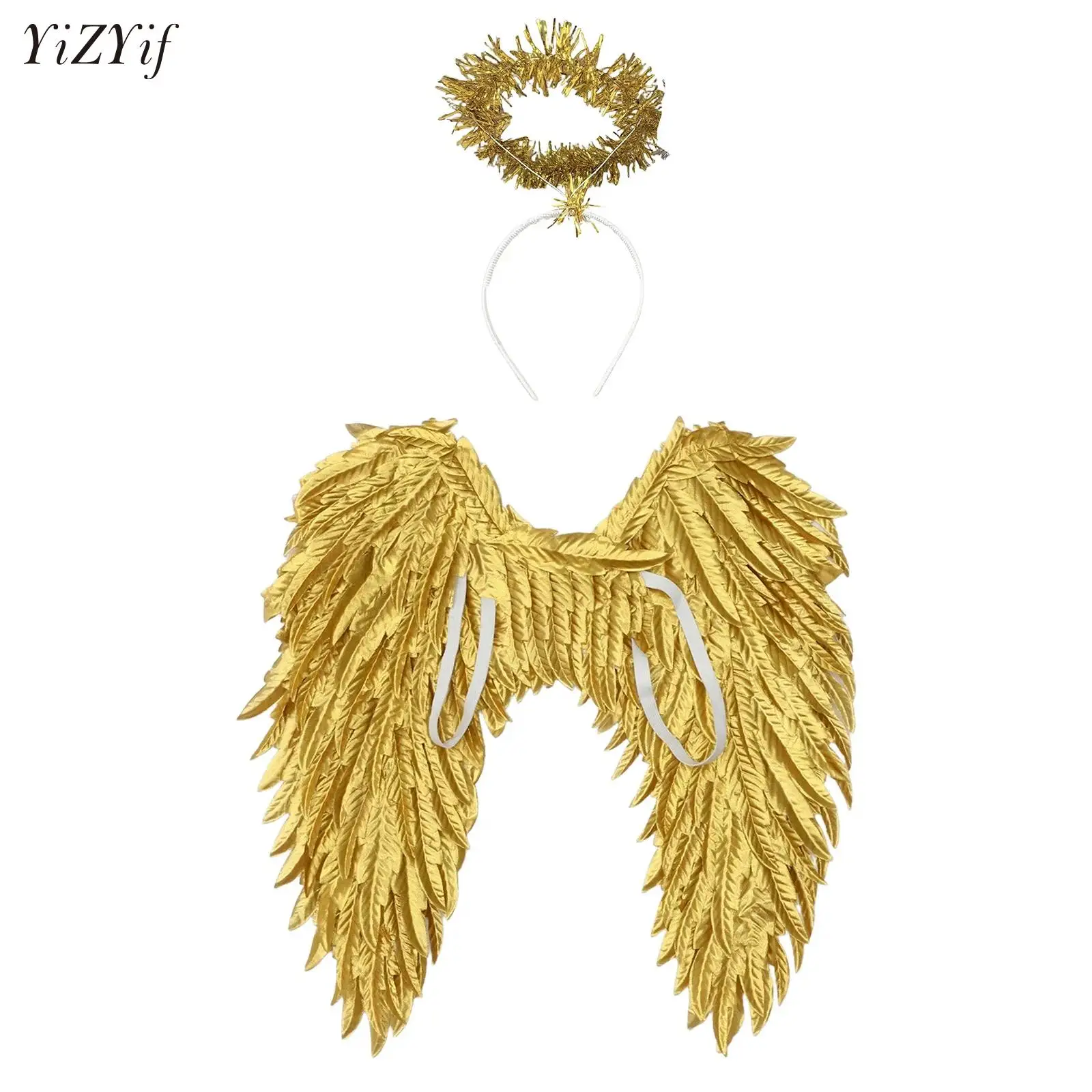 

Angel Feather Floating Wings Halloween Costume for Women Adults Carnival Cosplay Princes Animate / Nature Feather Angel Wings