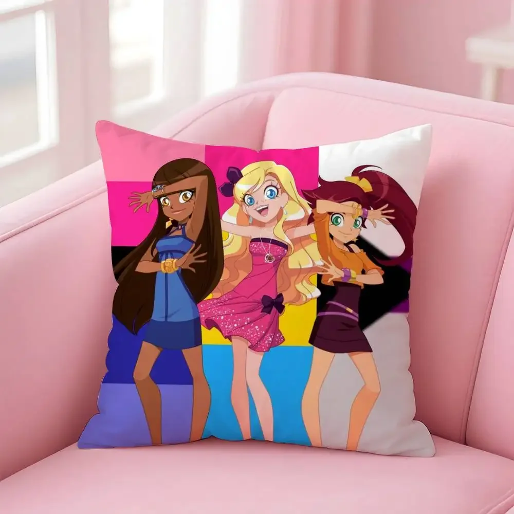 أنيمي البوب لولي R-Rock كيس وسادة آمنة مخصص صور وسادة، مكافحة تتلاشى نحى الصوف وسادة، آمنة للأمهات والرضع.