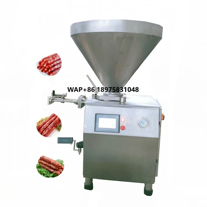 

Commercial vacuum quantitative twist sausage filling machine, sausage filling machine, vacuum sausage filling machine/filling +