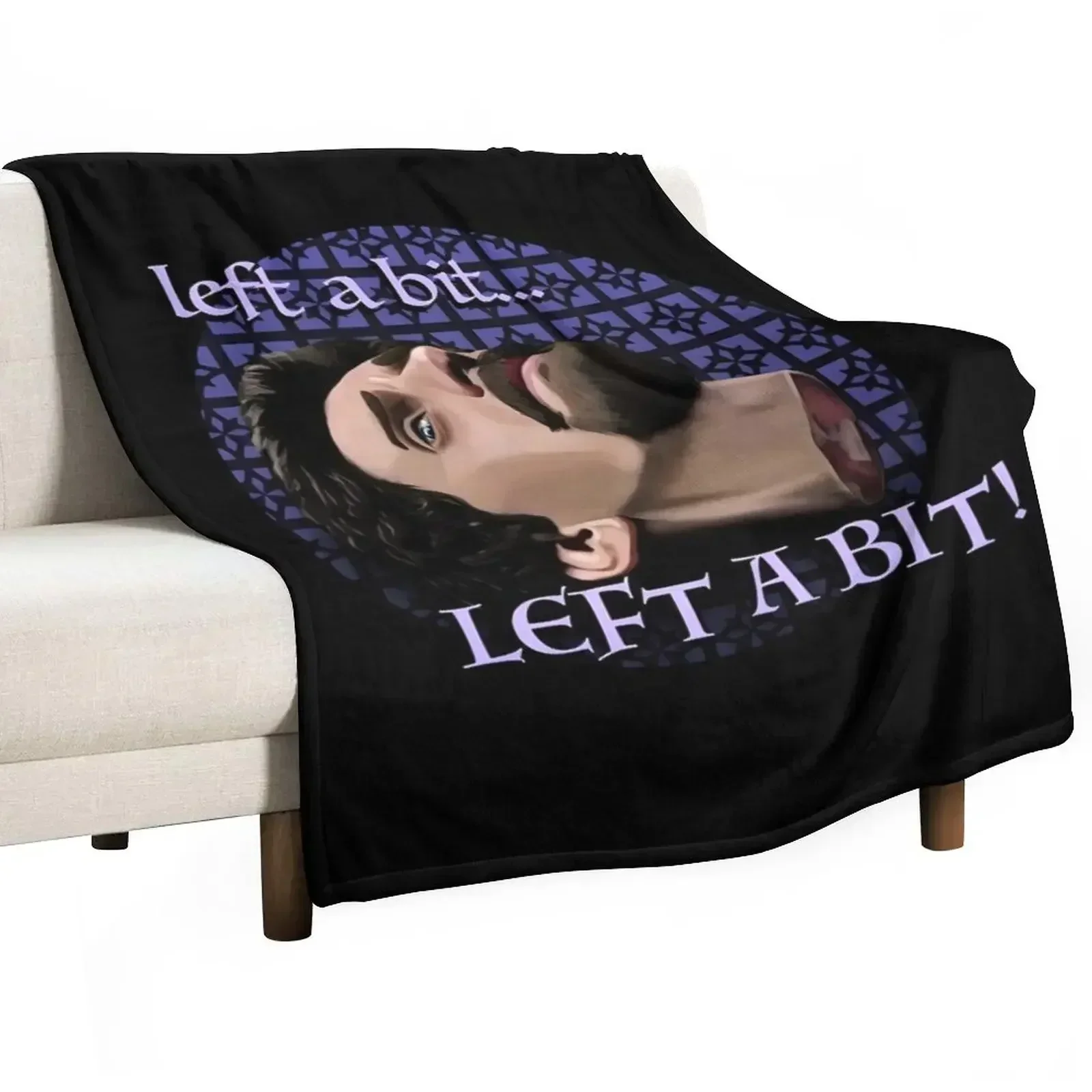 bbc ghosts left a bit Throw Blanket Luxury Thicken Softest halloween Bed Soft Plaid Kid'S Blankets