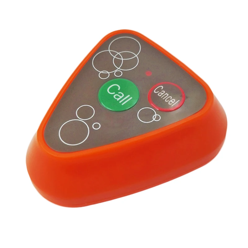 Wireless Push Button Waiter Calling Pager System for Restaurant Cafe