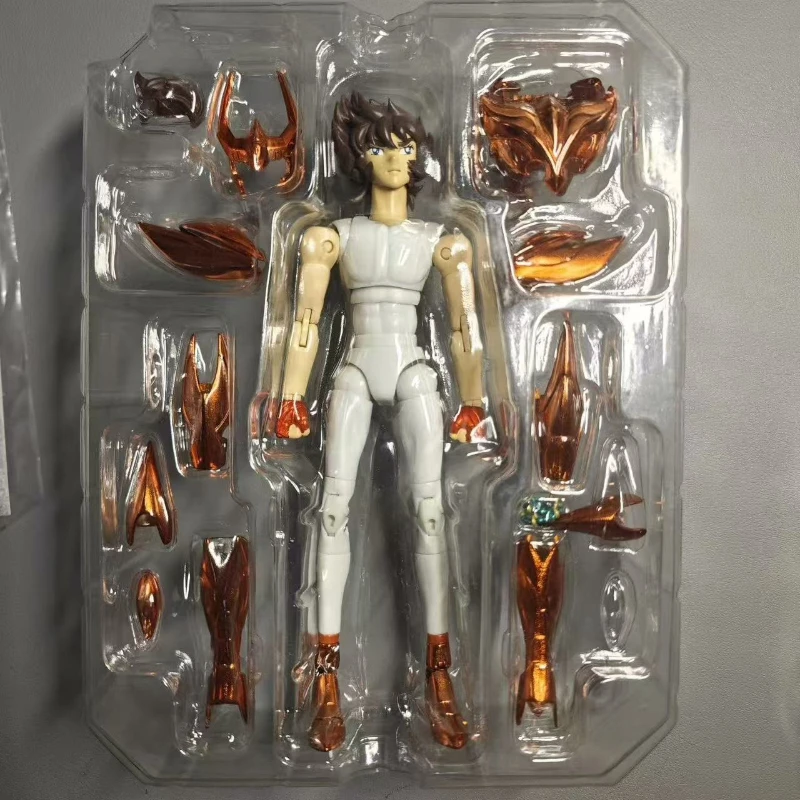 

Оригинальные коллекционные фигурки Saint Seiya: Изысканные подарки ручной работы, модели для сборки, украшения, куклы «Сияние Феникса»