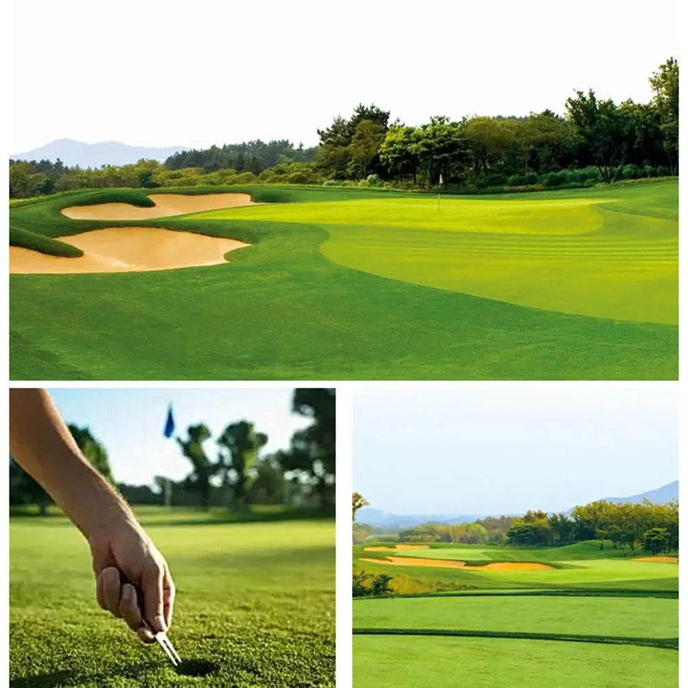 

3 Pcs Golf Fork Marker Green Pitch Repair Tool Accessory Tools Ball Markers Divot Foldable