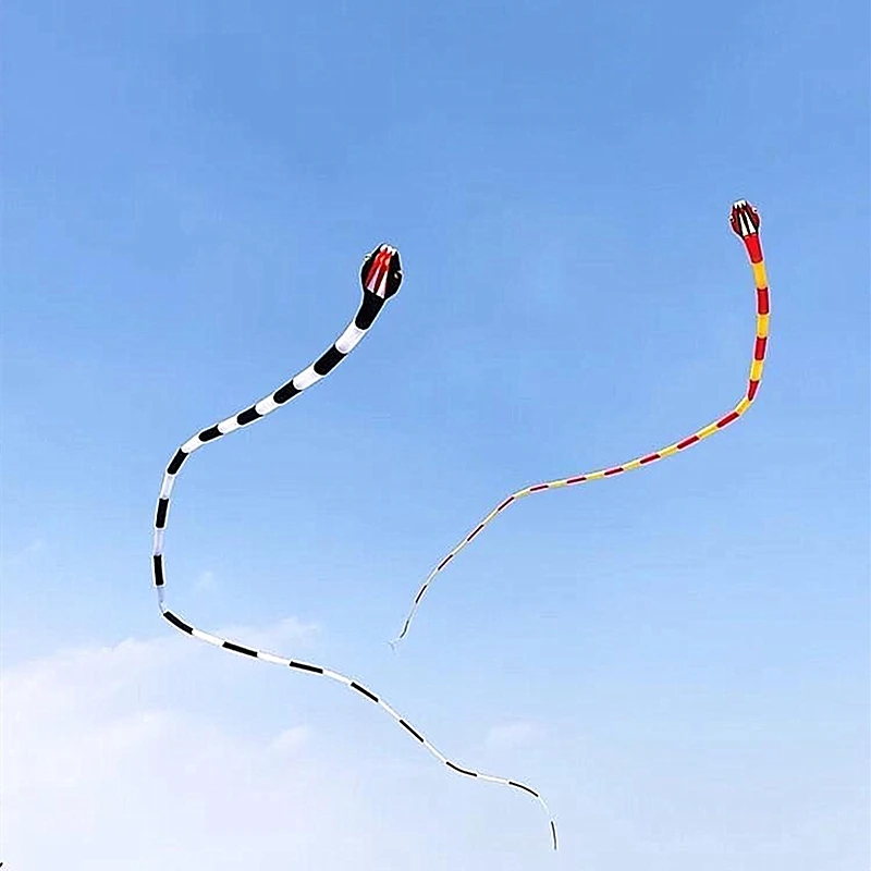 Free shipping snake soft kites for adults kite flying juego basta linha de pipa cerf volant professionnel kite reel cometas fun