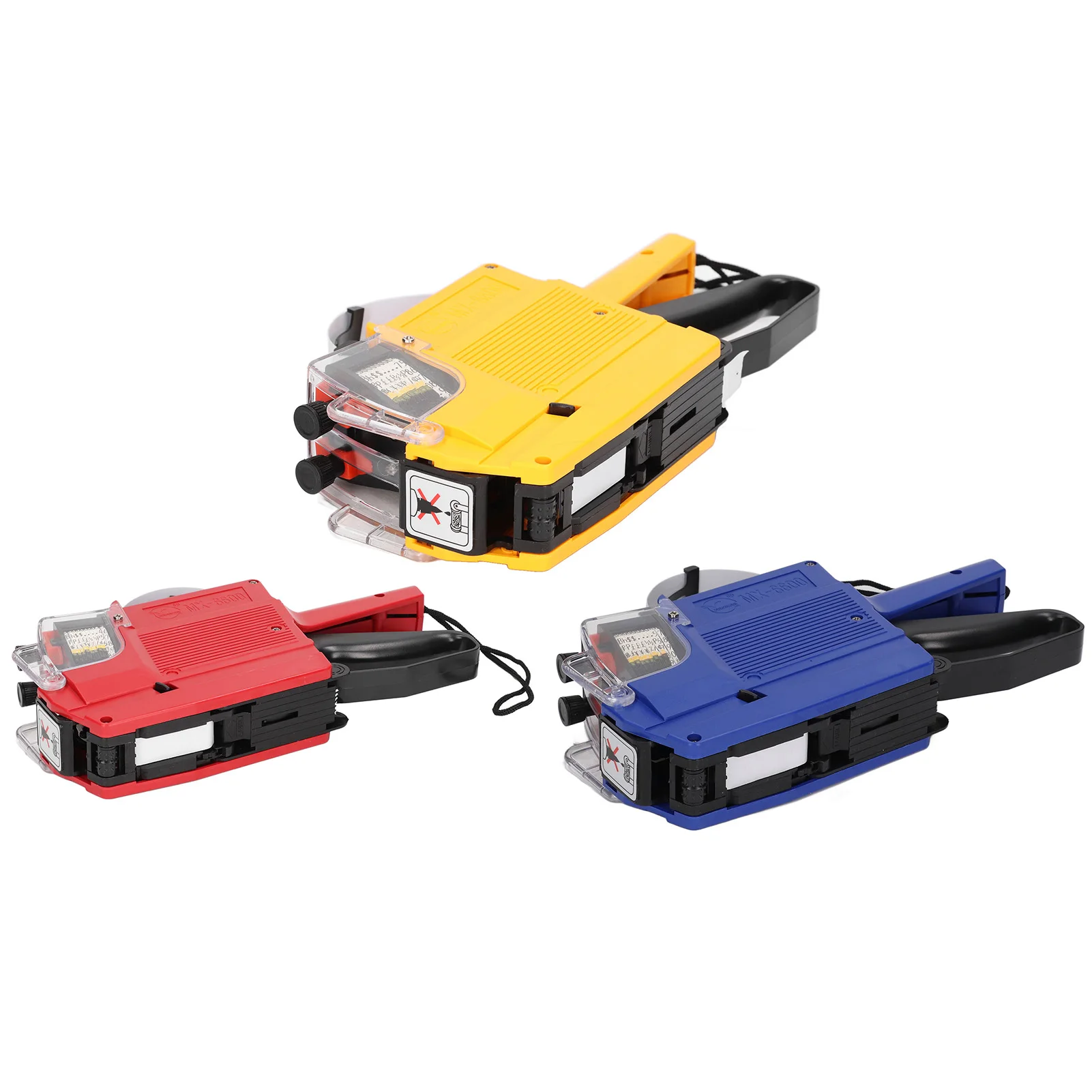 علامات بندقية سعر المصنع علامة بندقية تسمية بندقية 10 أرقام 2 خطوط تسمية ماركر مرفق أداة لمتجر مكتب البيع بالتجزئة