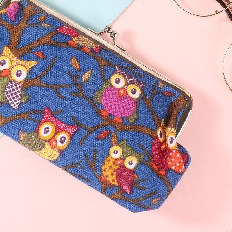 

50LB European Women Lovely Owl Hasp Purse Lady Wallet Clutch Bag