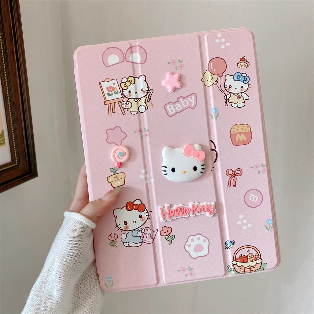 

For iPad 7th 8th 9th 10th Gen 10.2 Case Air 4 5 6 10.9inch Pro 11 2024 2025 11th 9.7 5/6th Mini6/7 Cover funda wtith Pencil Slot