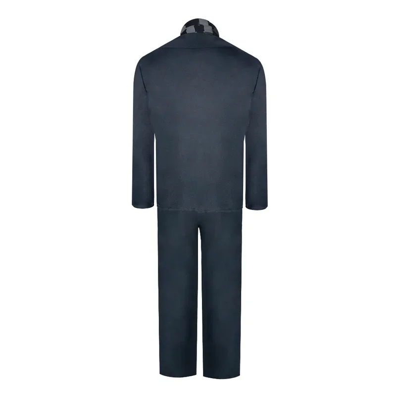 

EE01 3PCS Movie Minions Despicable Me Gru Cos Costume Mask Halloween Party Performance Cosplay Costume Top+Pants+Scarf+MaskIo0！
