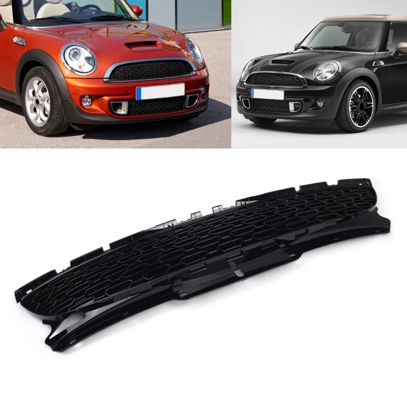 Badgeless Grille 117255125 7255125 Replacement Front Grille for R55 R56 R57 R58 R59 Mesh Grille Tirm DropShipping