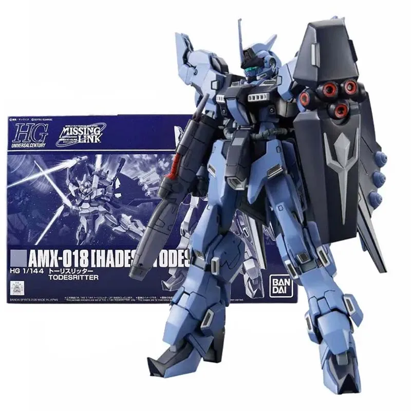 

Bandai Figure Gundam Model Kit Anime Figures PB HG 1/144 Hades Todesritter Mobile Suit Gunpla Action Figure Toys For Boys Gifts