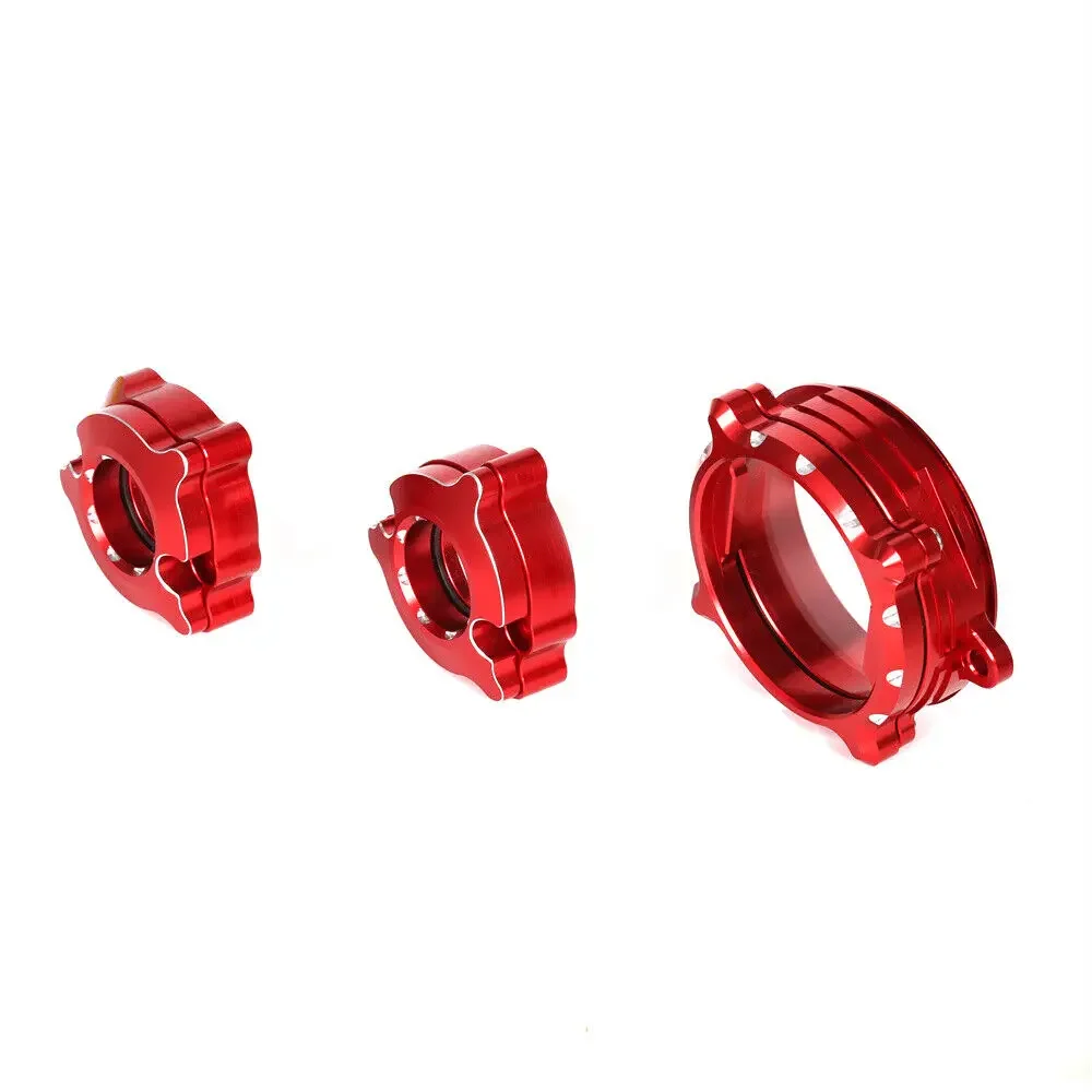 3D CNC Clear Motorcycle 1 Cam Cover + 2 Valve Covers Modified Cylinder Cover For Grom125 Monkey125 DAX125 Trail125 2022-2023