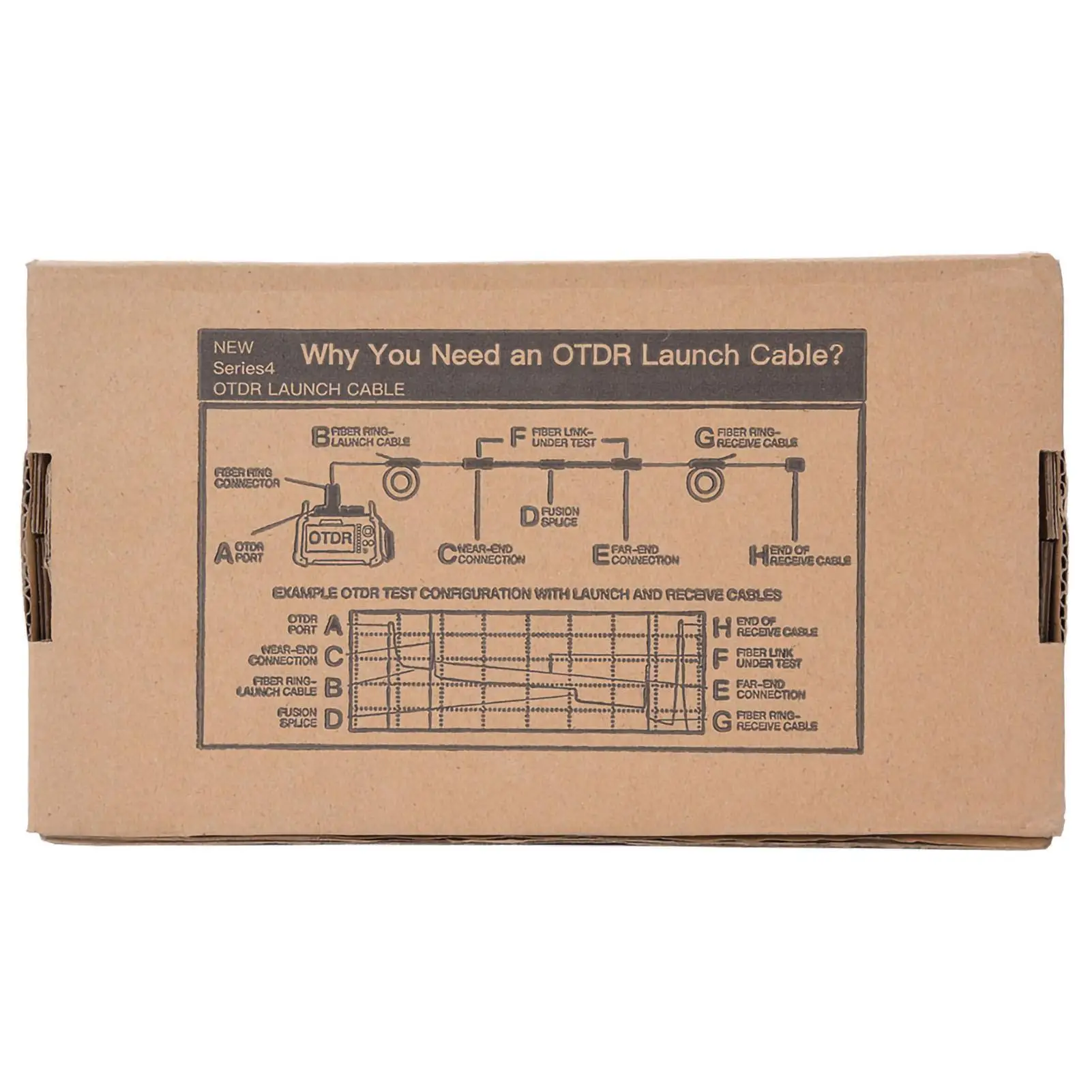 طقم كابل اختبار الألياف OTDR المقاوم للماء، عملية سهلة، خسارة منخفضة، كفاءة عالية لاختبار التحكم الصناعي #6