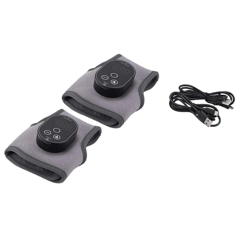 2026 New Home Use Electric Heating Ankle Protector Heat Therapy Vibration Foot Massager Foot Joint Massage Device 2 Pieces