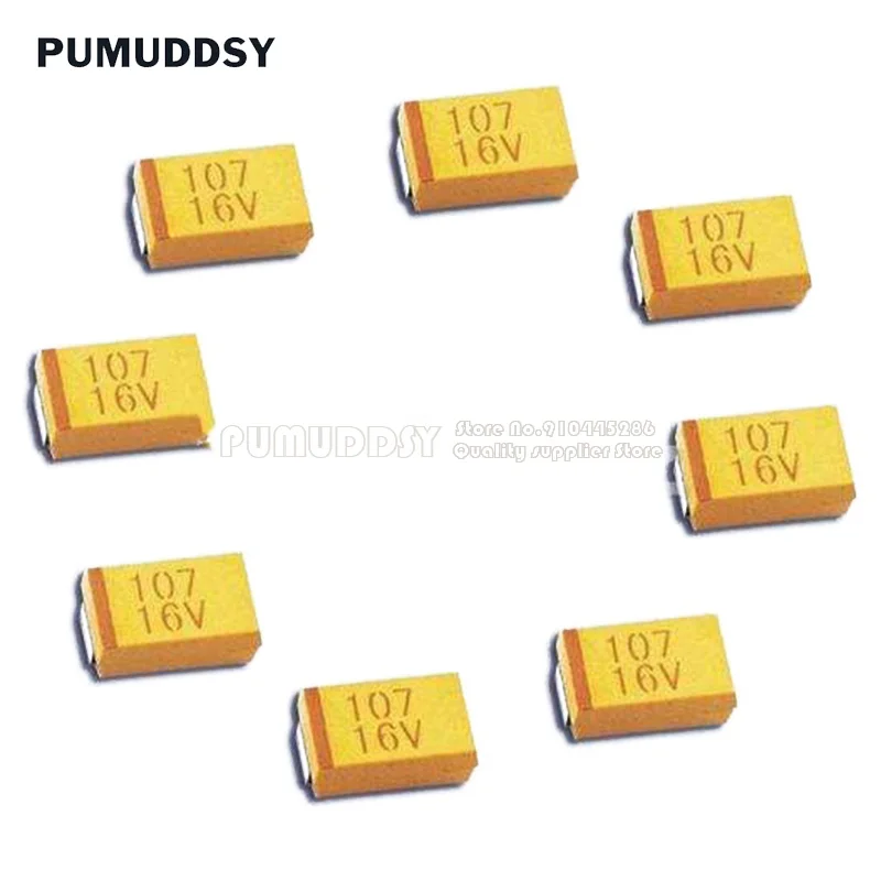 

10pcs A B C D Type Tantalum Capacitor 100uf 150uf 220uf 330uf 470uf 680uf 6v 6.3v 10v 16v 25v 35v 50v 4.7/6.8/10/15/22/33/47uf