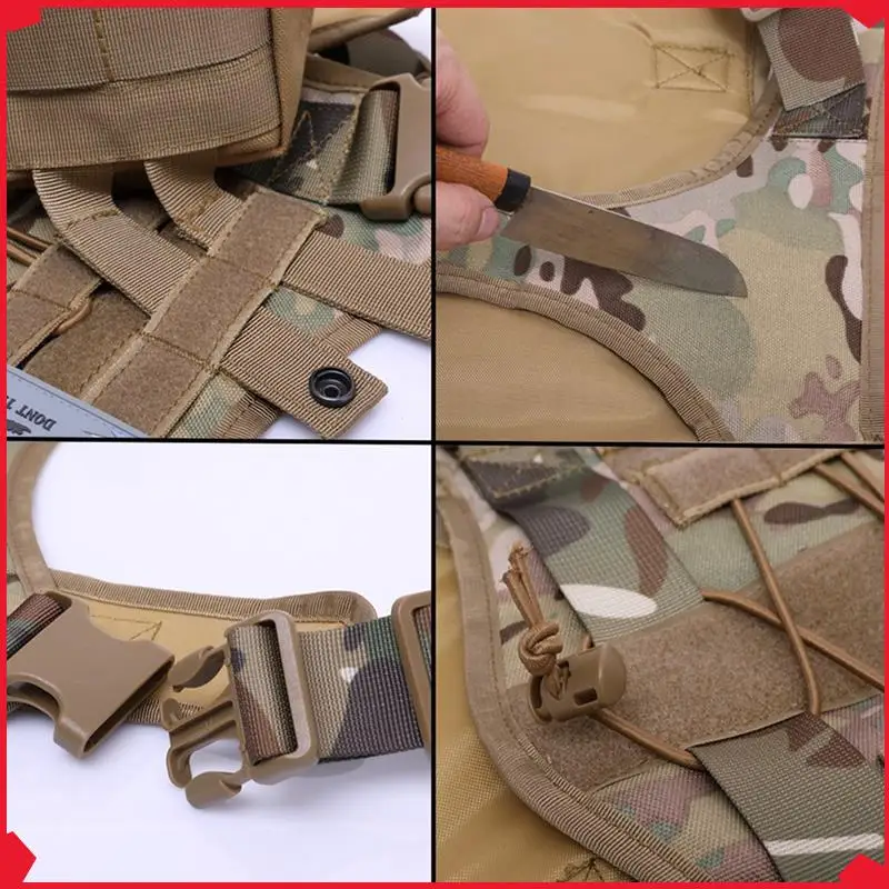 

B17B Large Dog Collar Harness And Leash Set Pet Training Vest Adjustable Harness