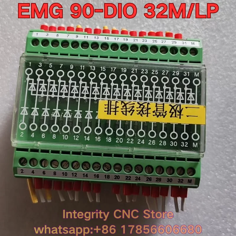 Second-hand EMG 90-DIO 32M/LP industrial switch function test is normal 2954785