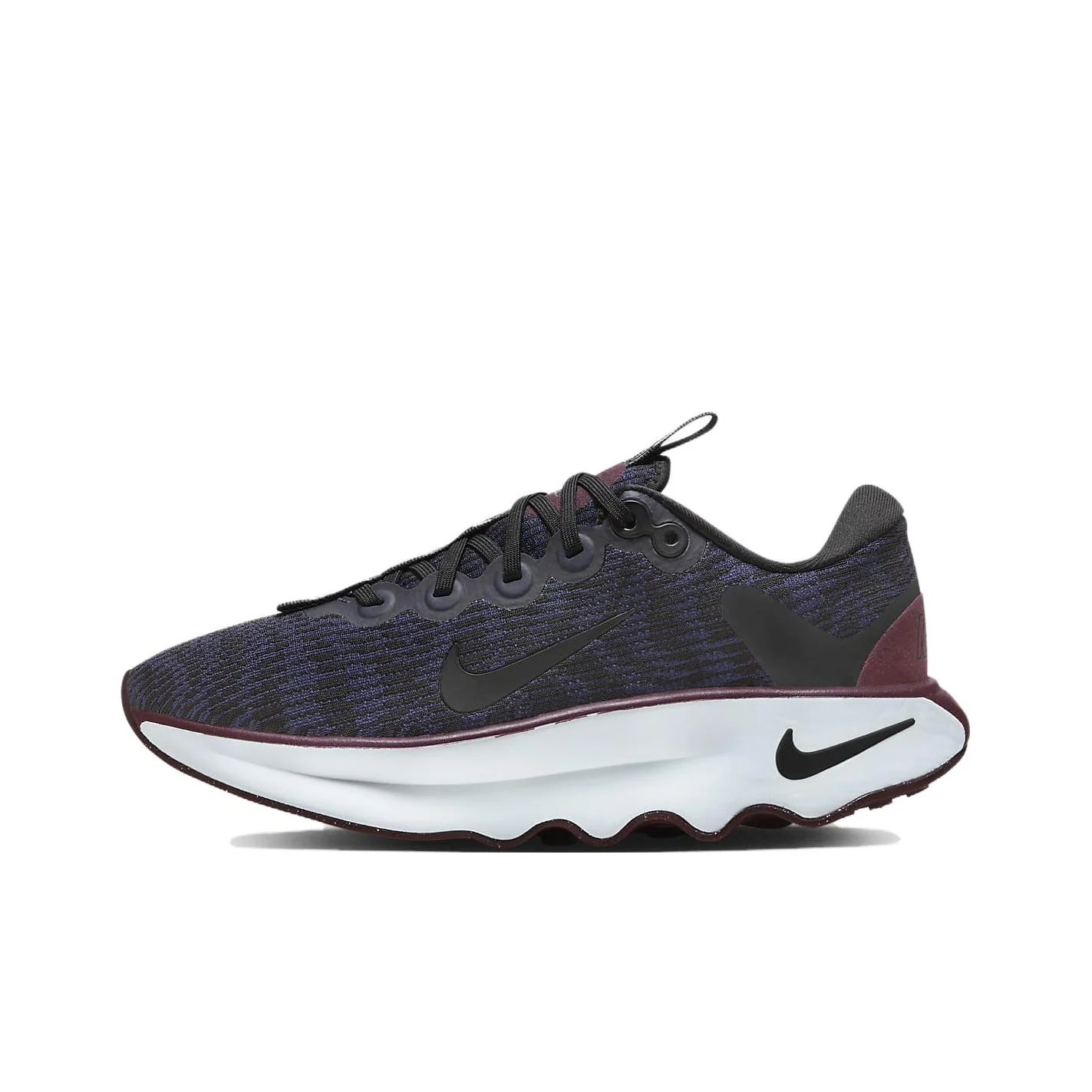 Nike Motiva Walking Shoes Women's Low Top Black Purple DV1238-004