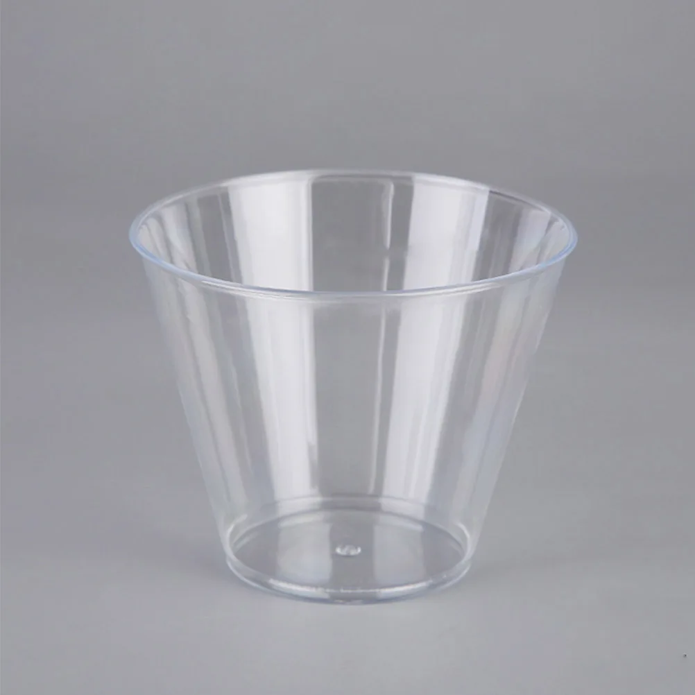 

50 pcs 50Ml Disposable Transparent Hard Plastic Tasting Cups Thickened Drinking Tumblers For Wedding Party Picnic Wine Beer Soda