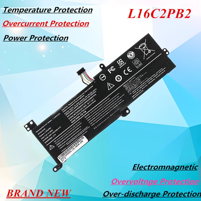 L16C2PB2 Laptop Battery for LENOVO L16L2PB3  L16M2PB1  L16M2PB2  L16M2PB3  L16S2PB1  L16S2PB2  L17L2PF1  L17M2PB7