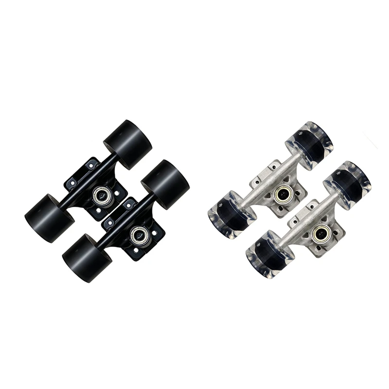 Hot Double Up Land Surfing Skateboard Bridge Turning To CX9 Flexible Base From The Bottom Of The Pedal Spinning Truck