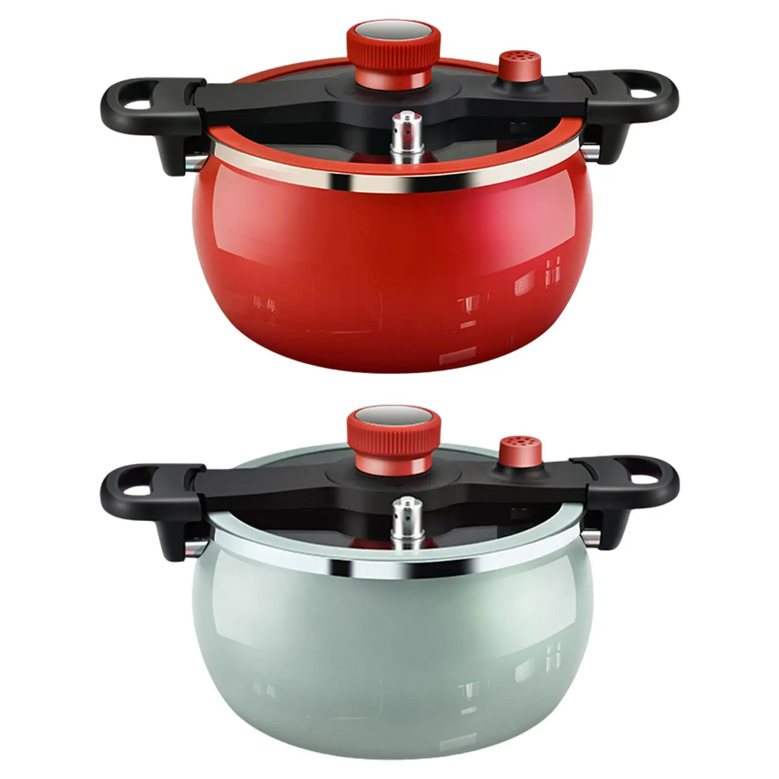 7L Pot Variable Pressure Soup Pot Micro Pressure Pot Household Multi-Functional Non Stick Stewing Gas Induction Cooker Universal