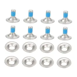 Snowboard Binding Screw Set Stainless Steel Winter Sports Countersunk Head Screw Bolt Fixed Ski Accessories for Snowboard